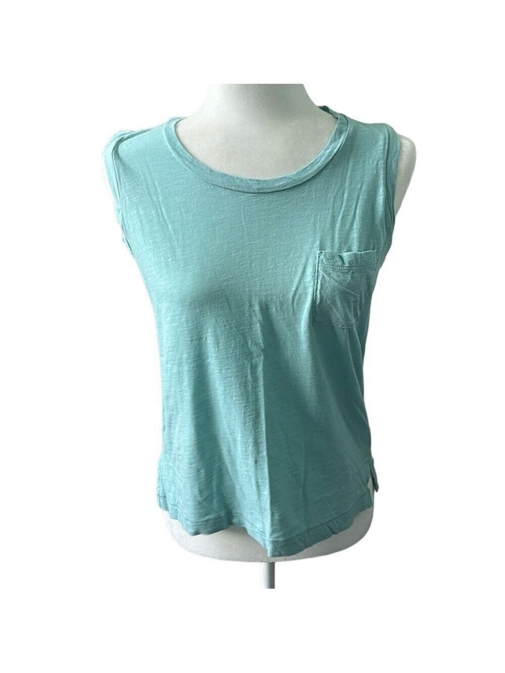 Madewell Whisper Cotton Pocket Muscle Tank Size XS